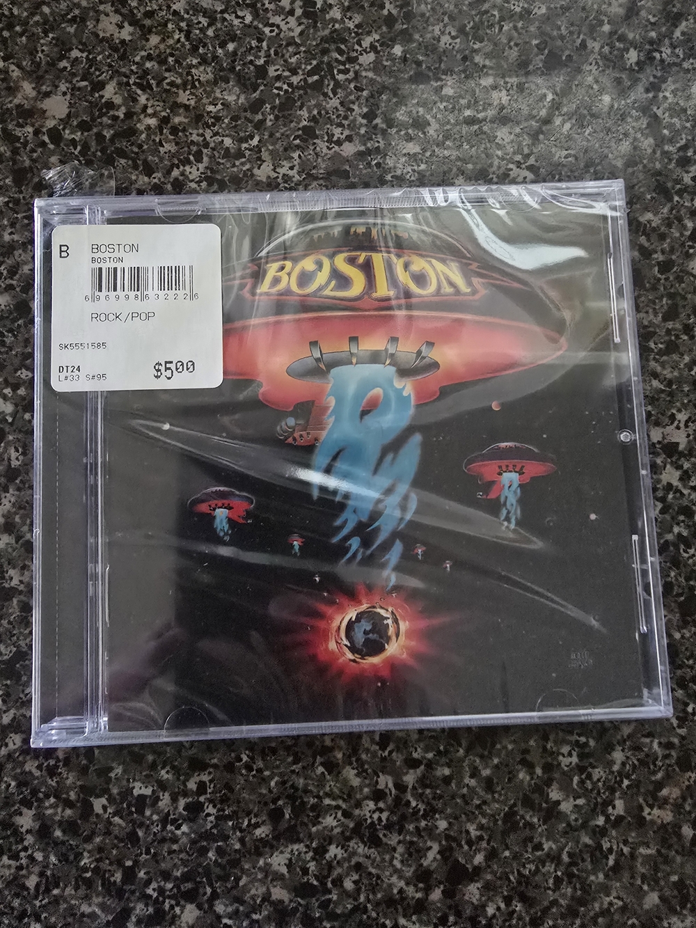 Boston Self-Titled CD - Classic Rock Album Best Of The Doobies